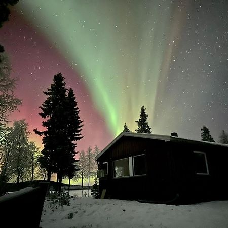 فيلا Camp Caroli Family House Jukkasjärvi المظهر الخارجي الصورة